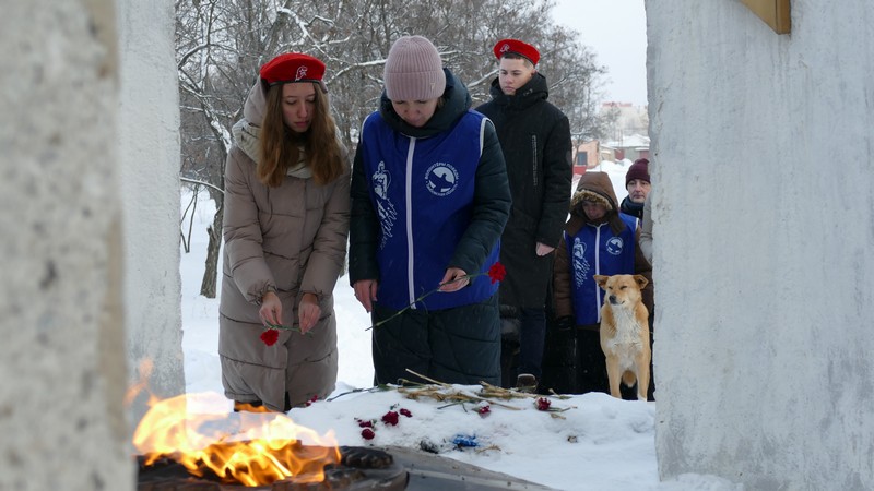 В Котовске отметили День тамбовских героев.